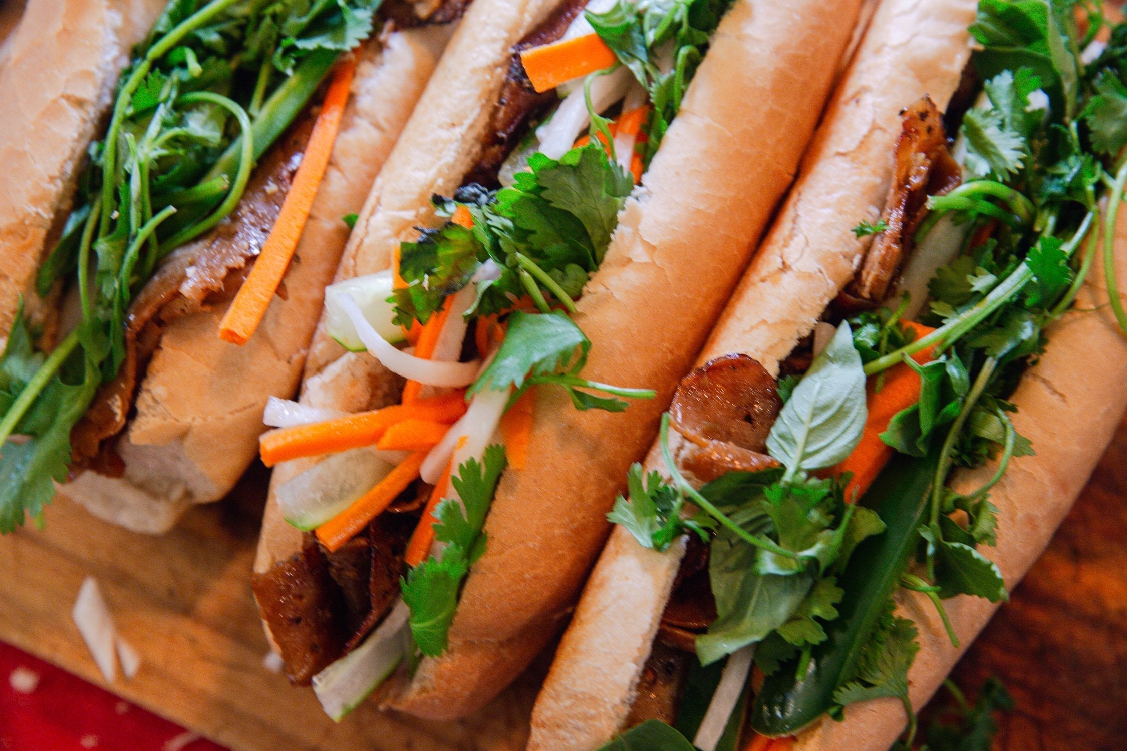 Lemongrass BEef Banh Mi