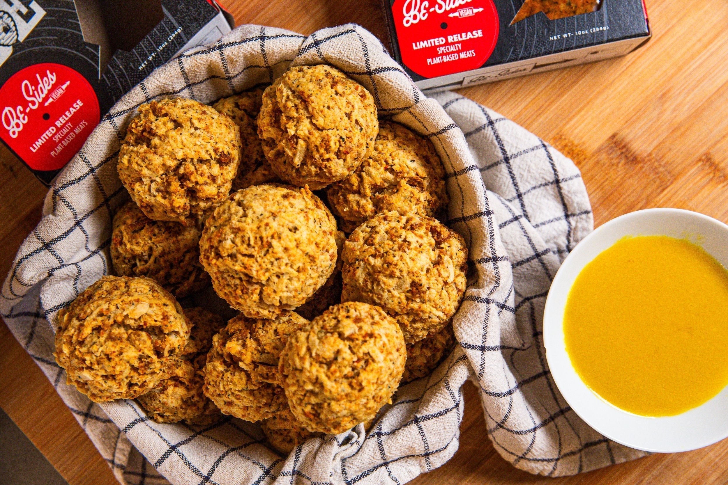 BE Hive Sausage Cheese Balls