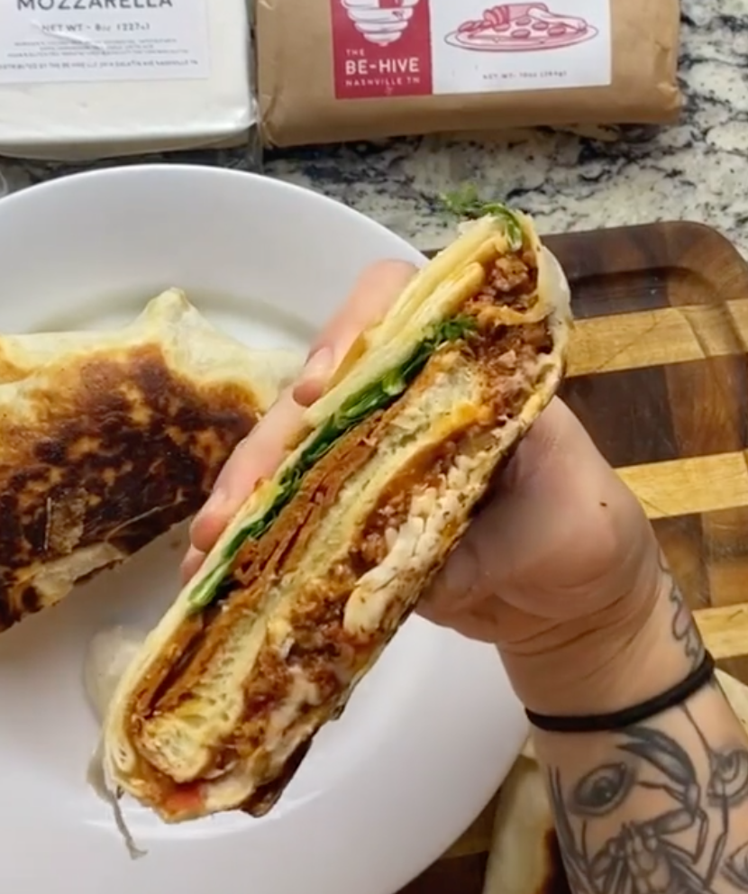 Pizza Crunchwrap