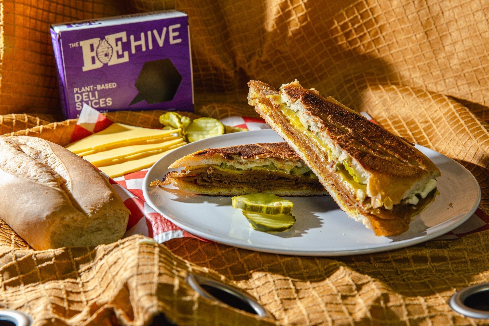 Vegan Pressed Cuban Sandwich