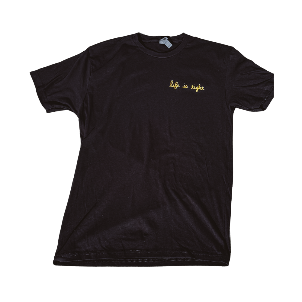 Life is Tight "Rodeo" T-Shirt // Black