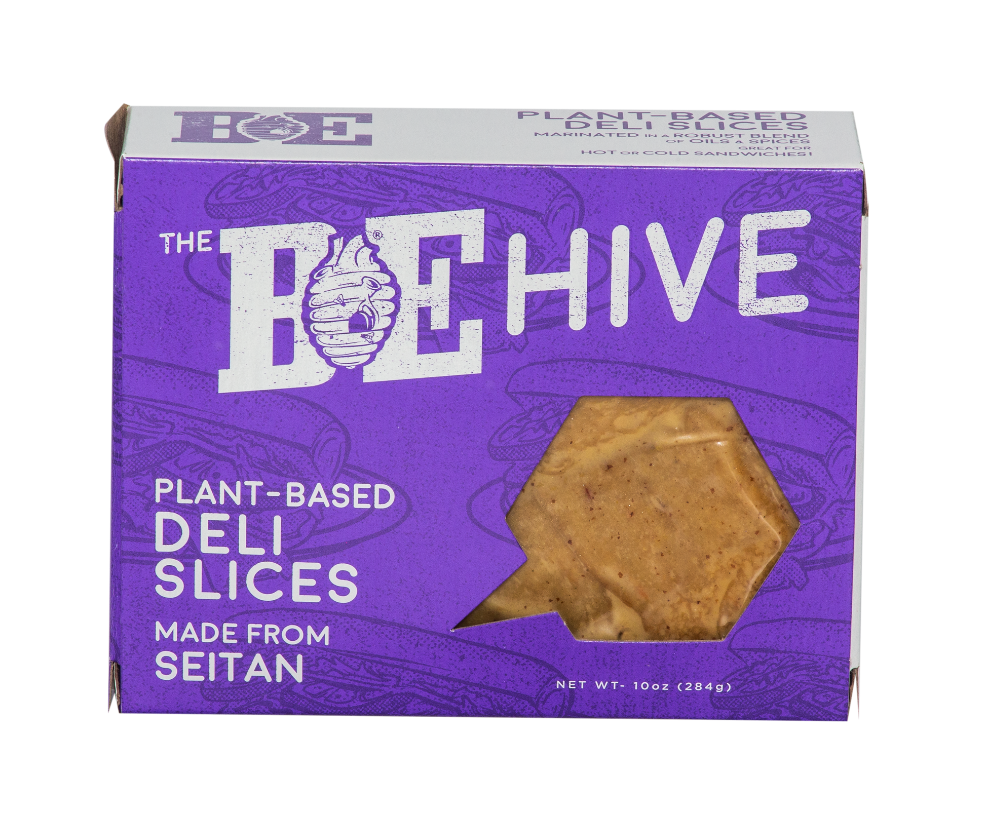 Vegan deli slices in retail packaging