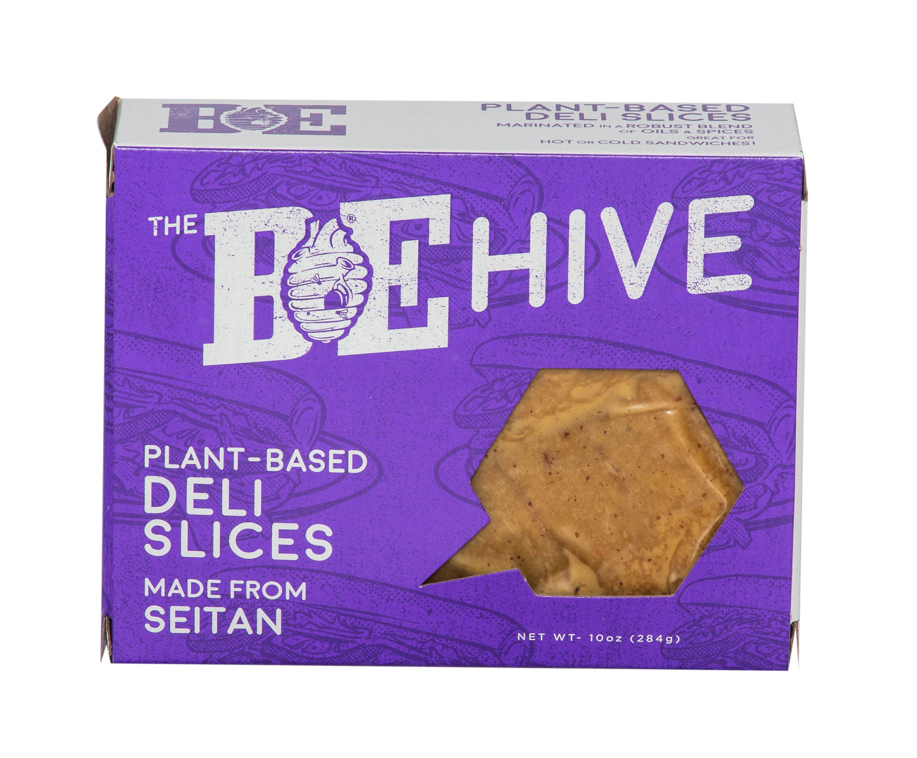 Vegan deli slices in retail packaging