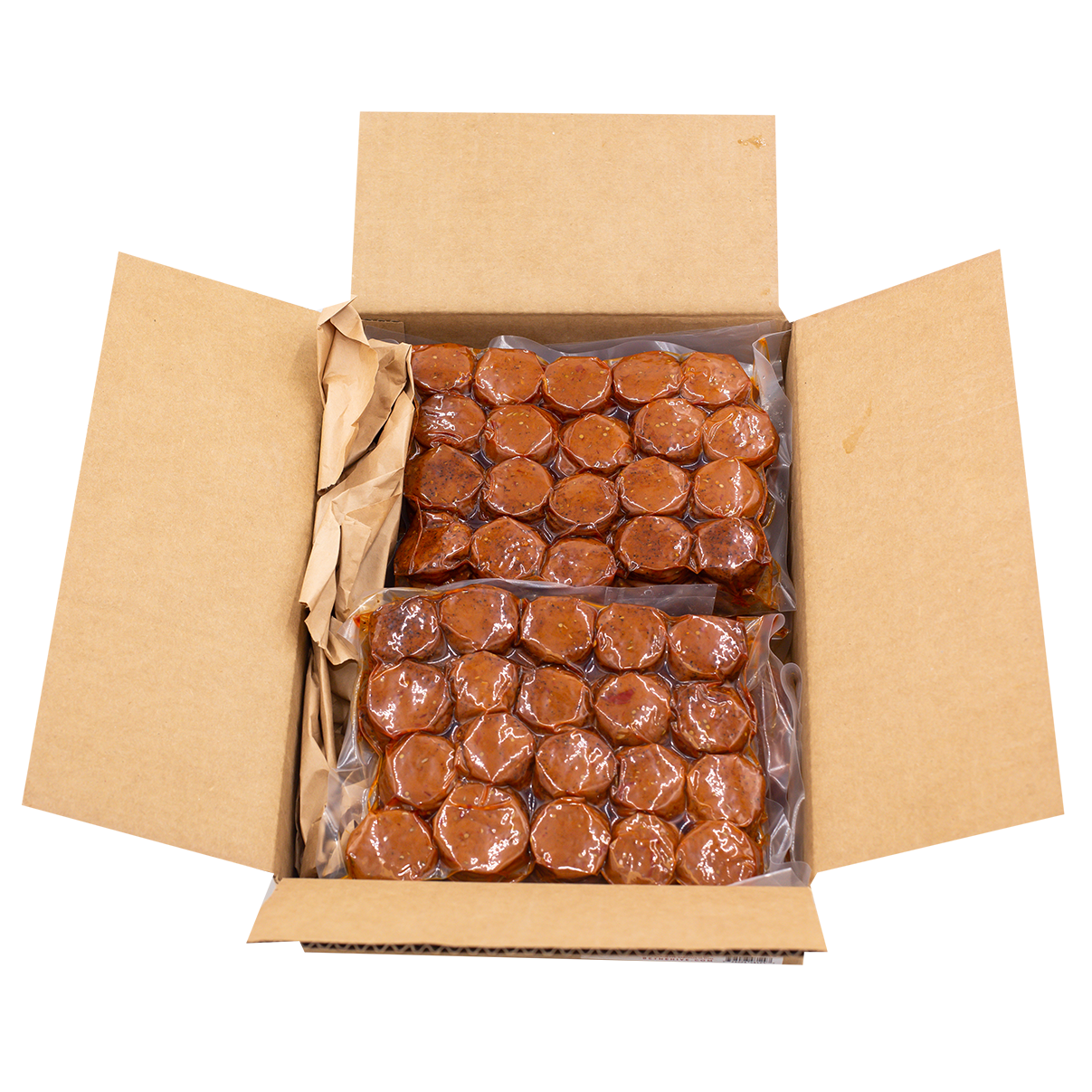 Bulk vegan pepperoni from Be-Hive