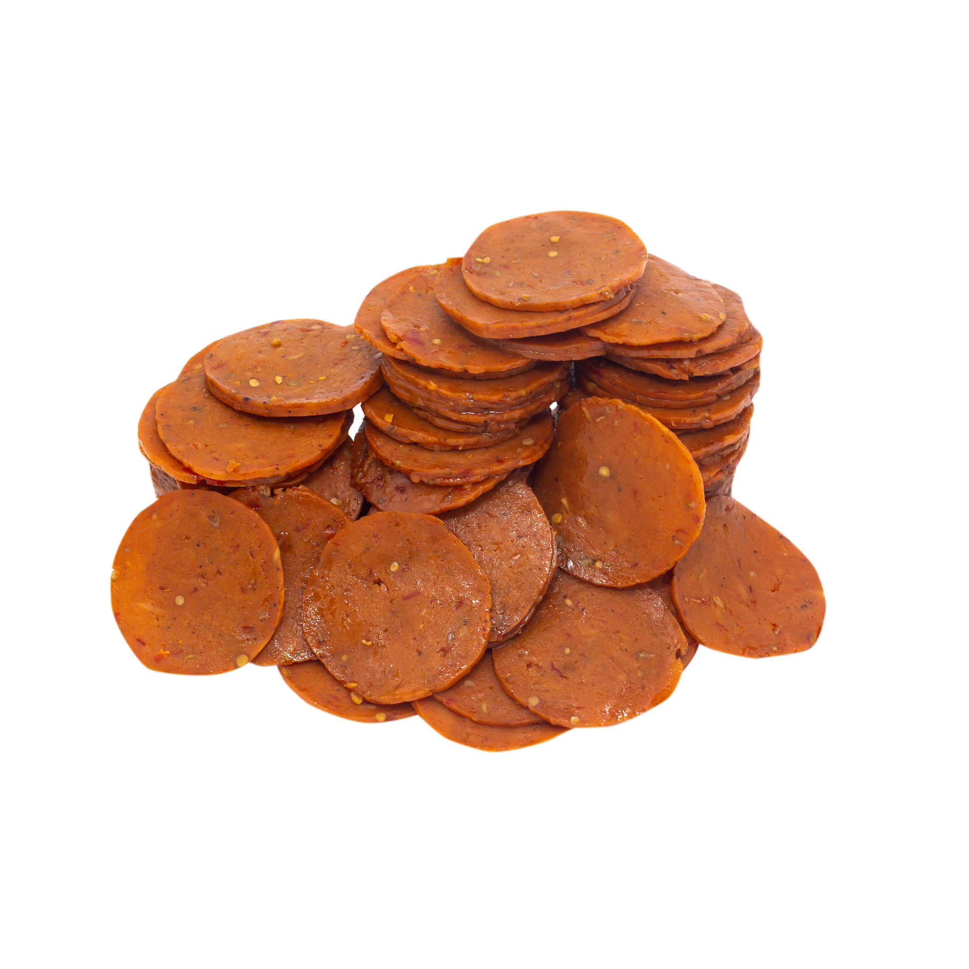 Bulk vegan pepperoni unpackaged