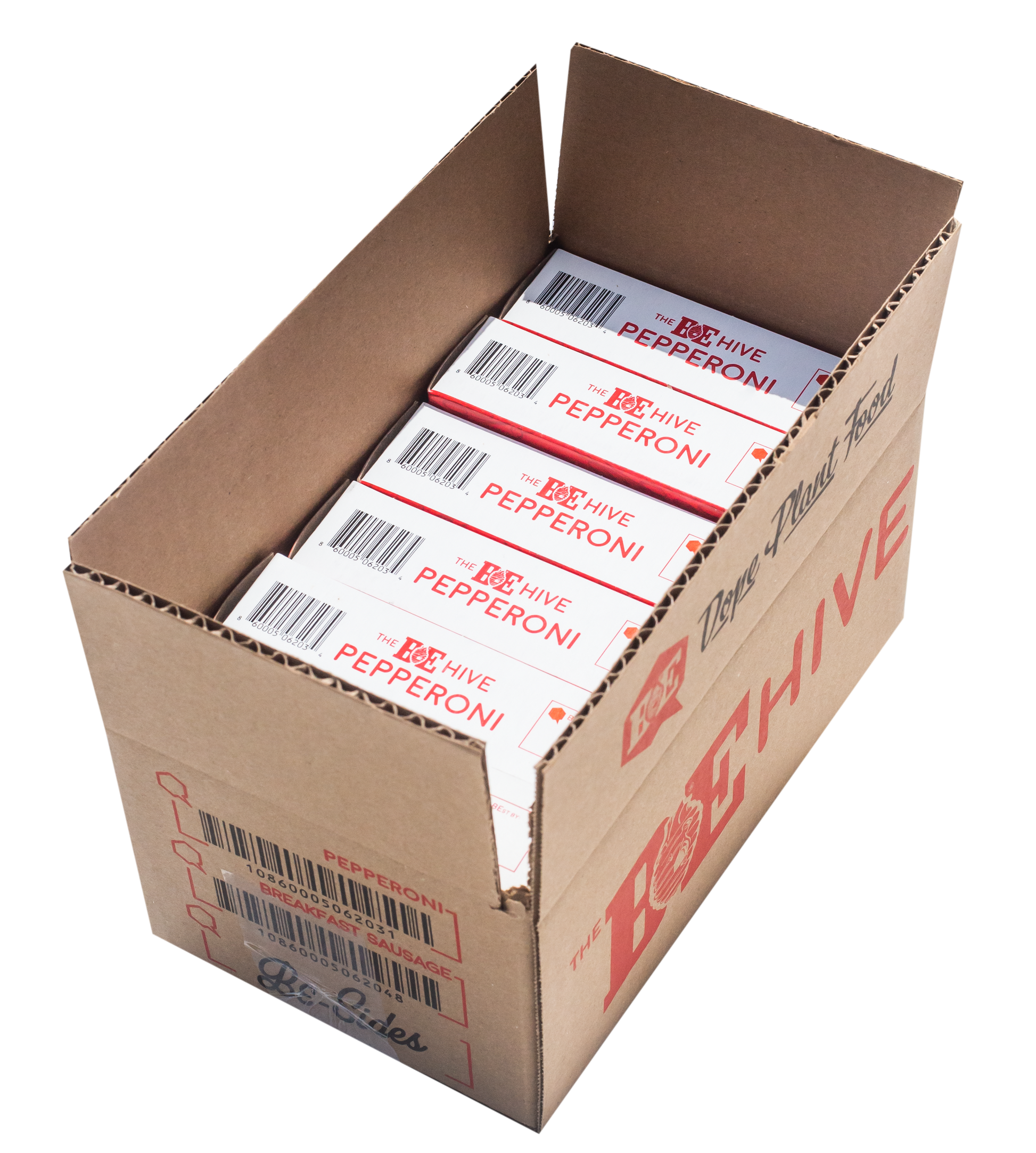 Vegan pepperoni 6-pack box