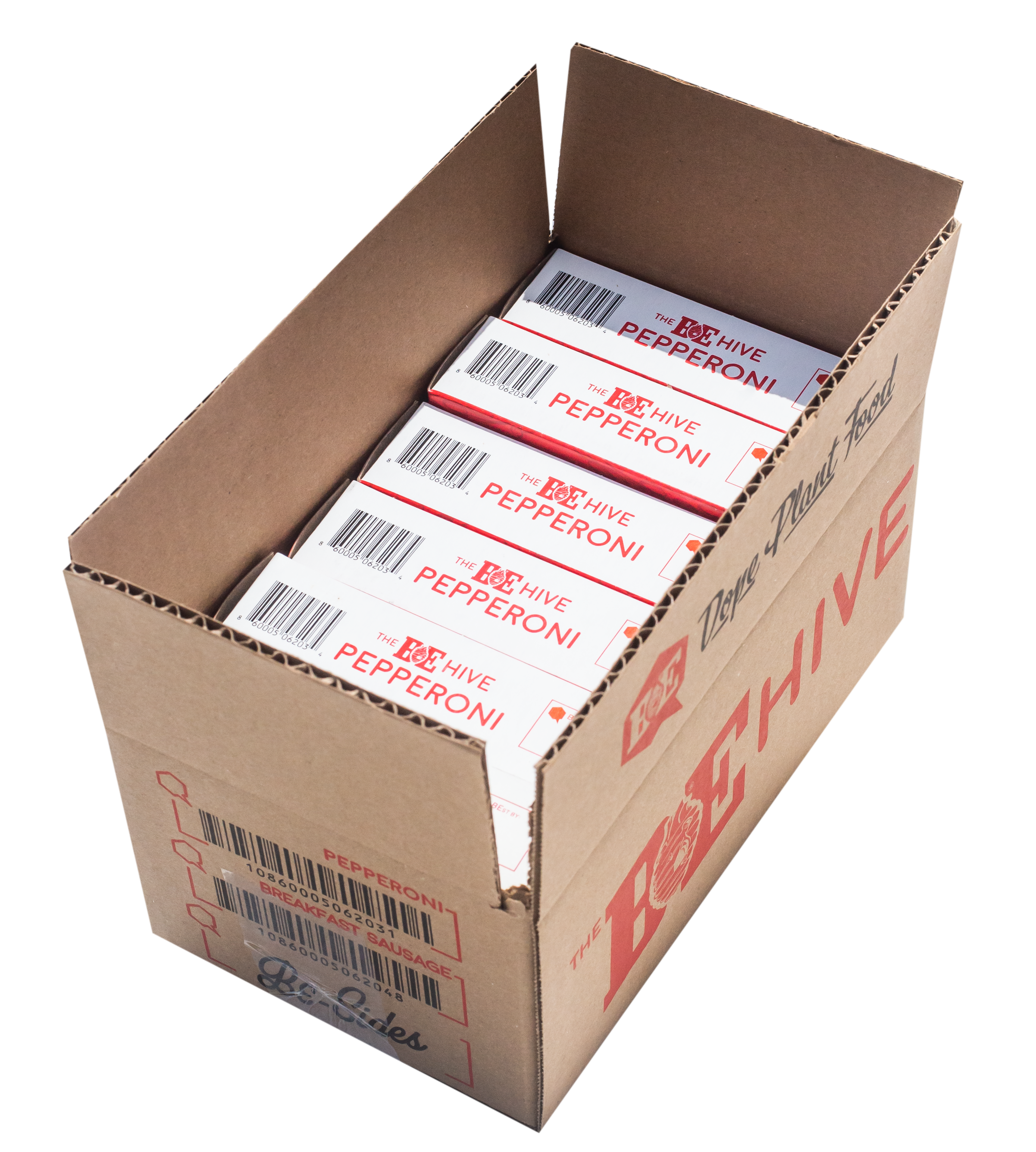 Vegan pepperoni 6-pack box